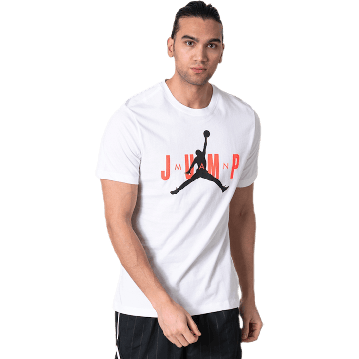 Jump Crew SS Tee White/Black