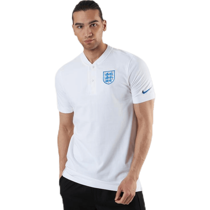 England Polo Blau/Weiß