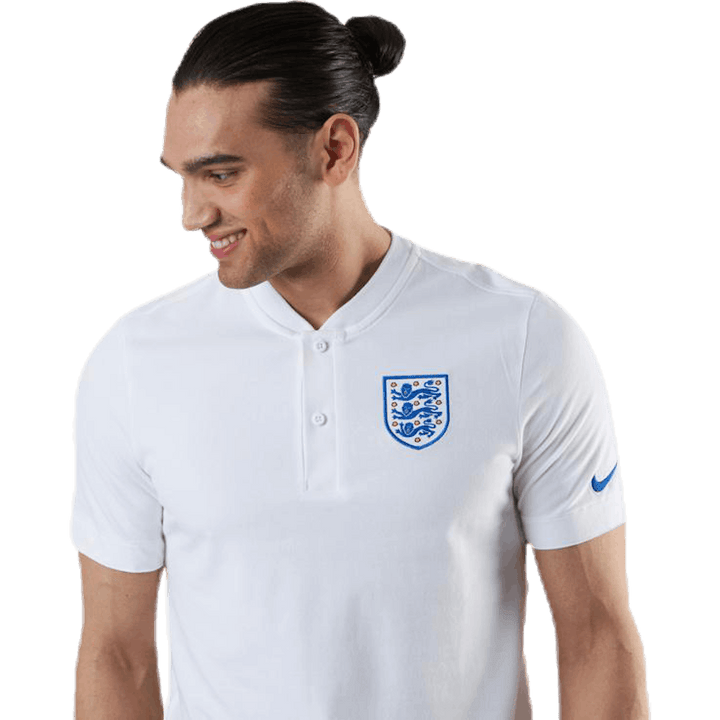 England Polo Blau/Weiß