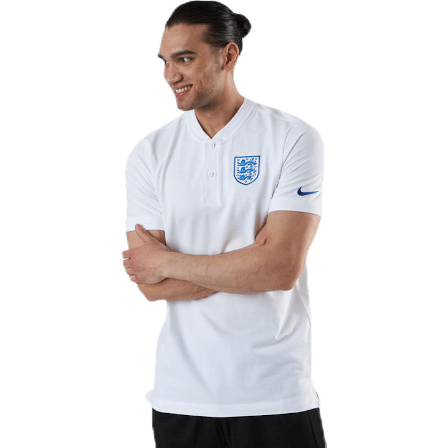 England Polo Blau/Weiß