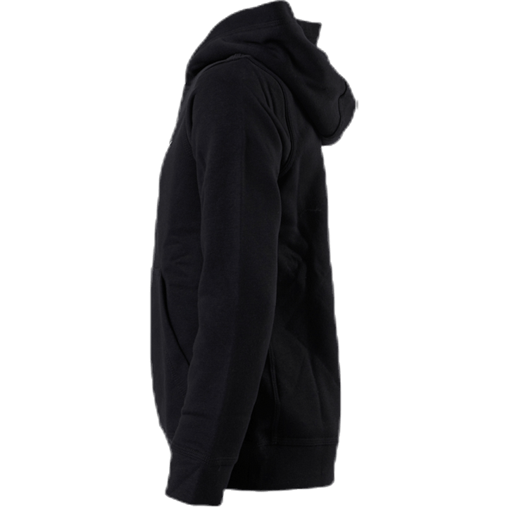 Sportswear Club Fleece Big Kids Pullover Hoodie BLACK/LT SMOKE GREY