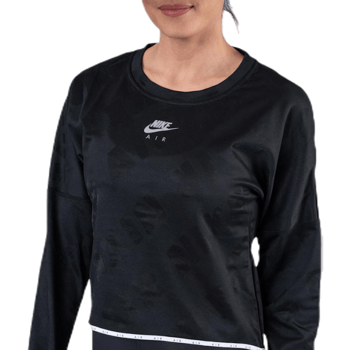 Air Midlayer Crew Black