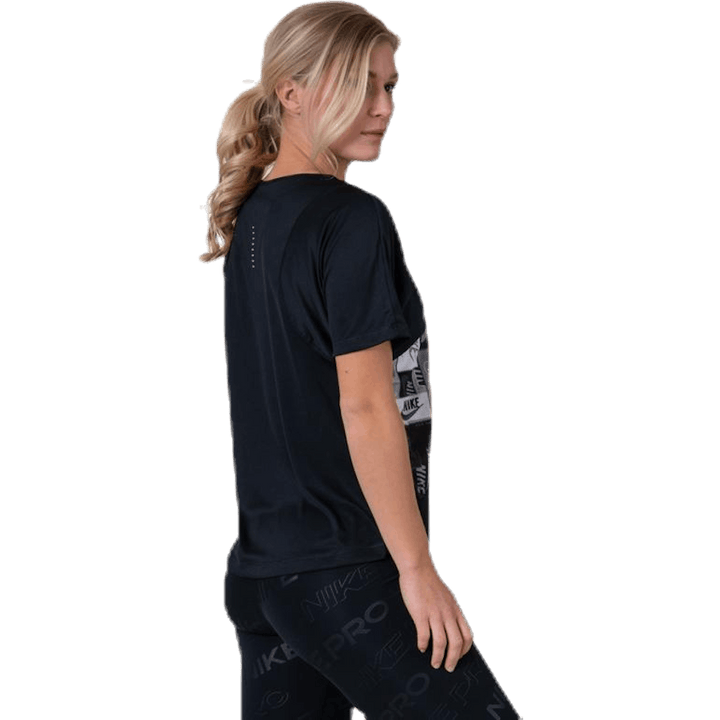 Icon Clash SS Top  Black