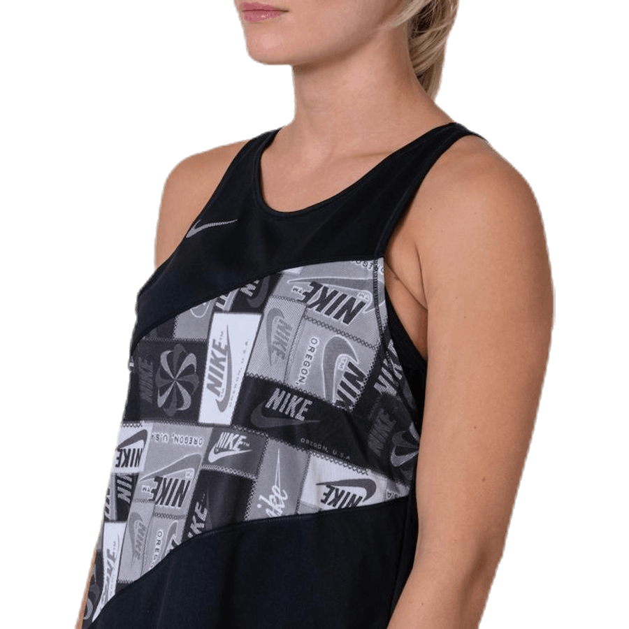 Icon Clash Singlet Black