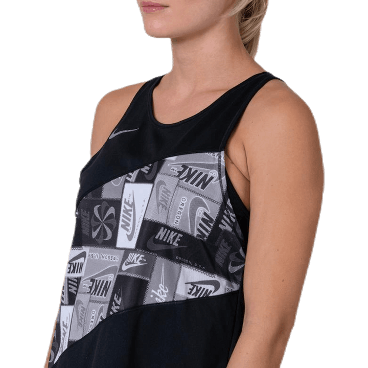 Icon Clash Singlet Black