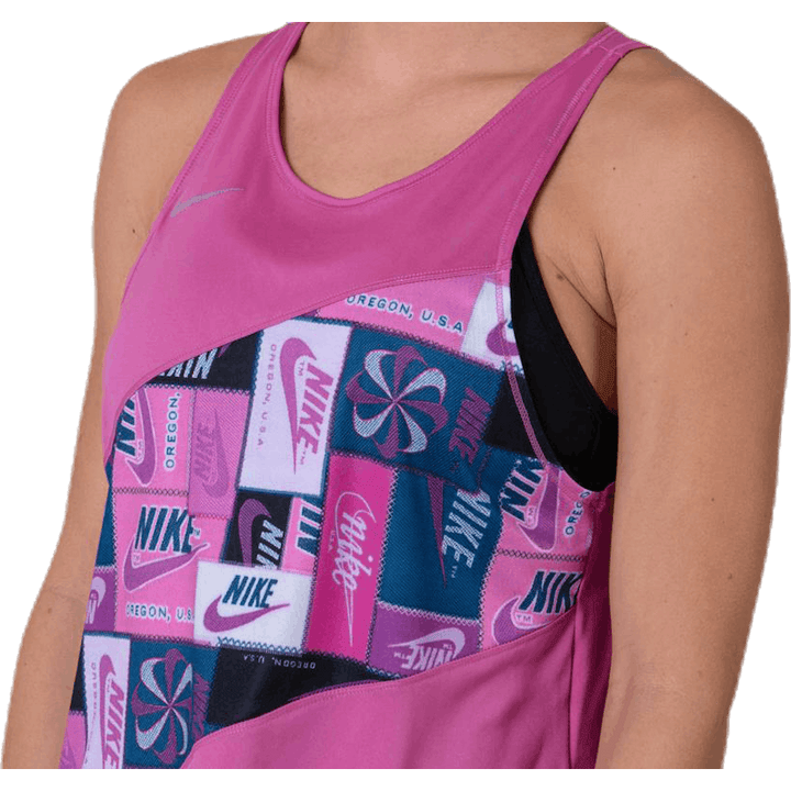 Icon Clash Singlet Pink