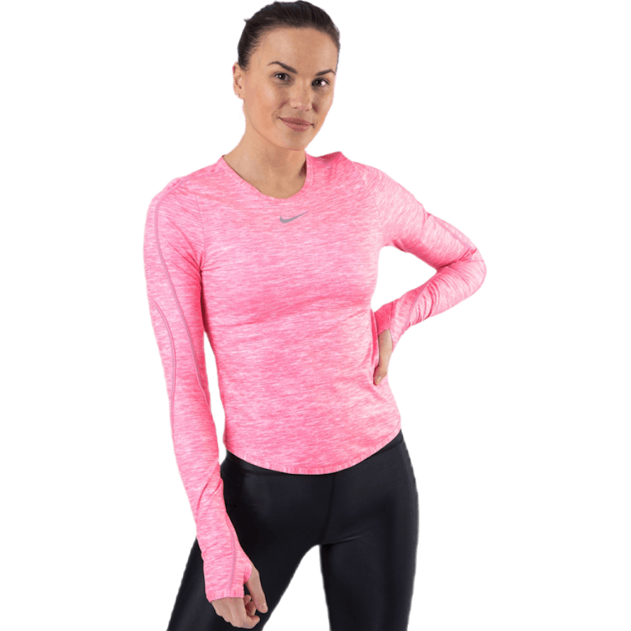 Top LS Runway Reflective Pink