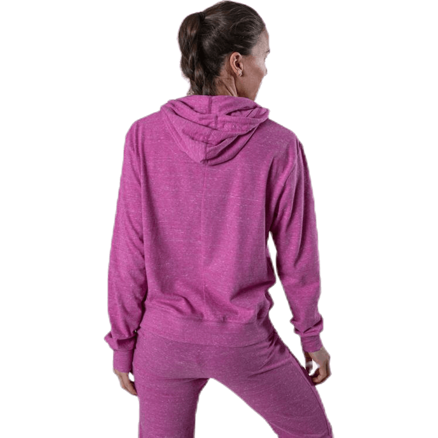Gym Vintage Hoodie Pink