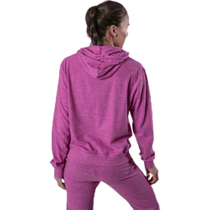 Gym Vintage Hoodie Pink