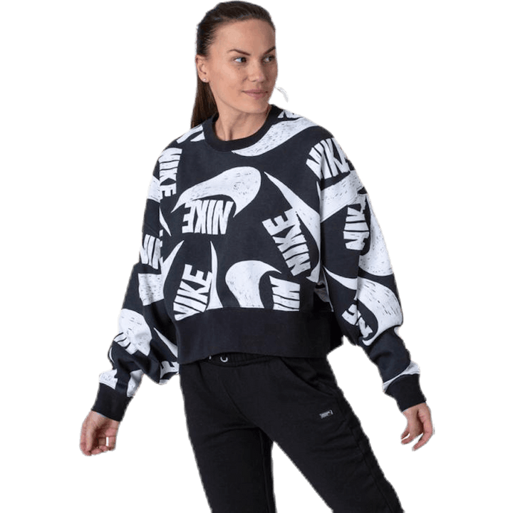 Nsw Fleece Crew Black