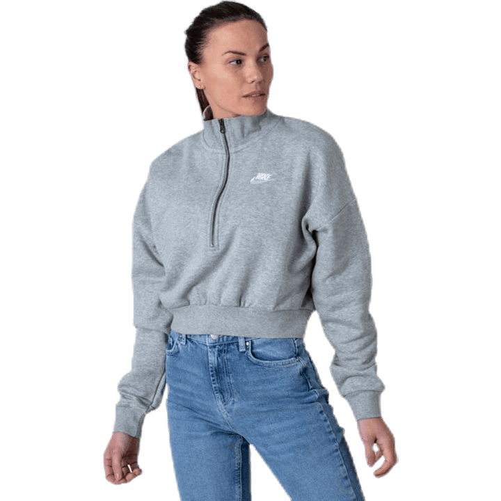 Nsw Essential Flc Crop Hz White/Grey