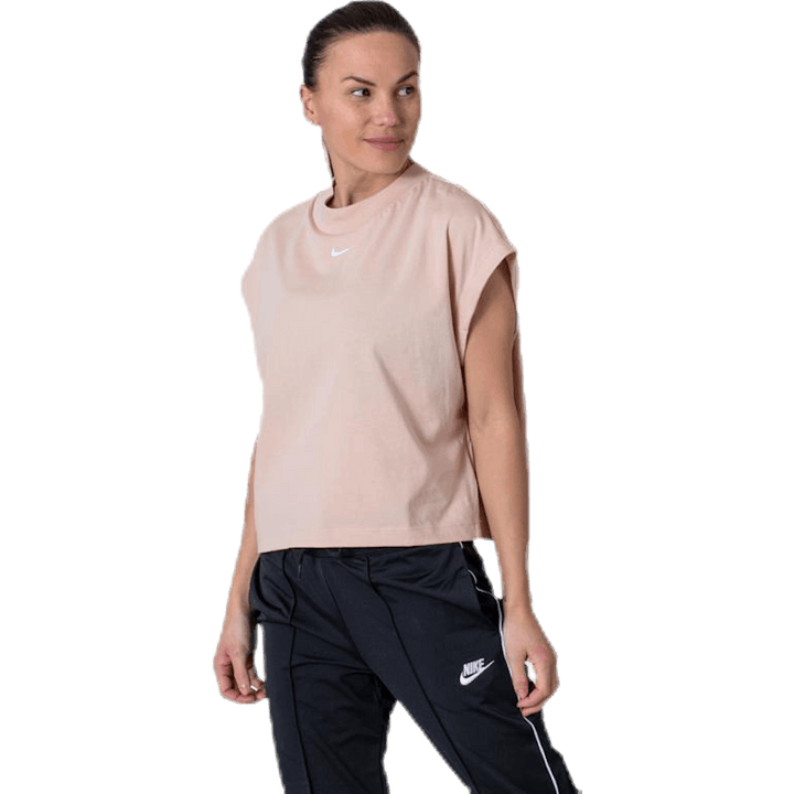 Nsw Essential Ss Top White/Beige