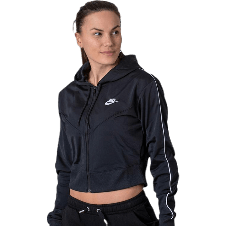 Nsw Hrtg Hoodie Fz Pk White/Black