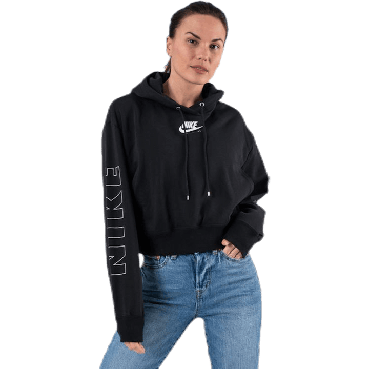 Mikina Air Fleece Hoodie Black