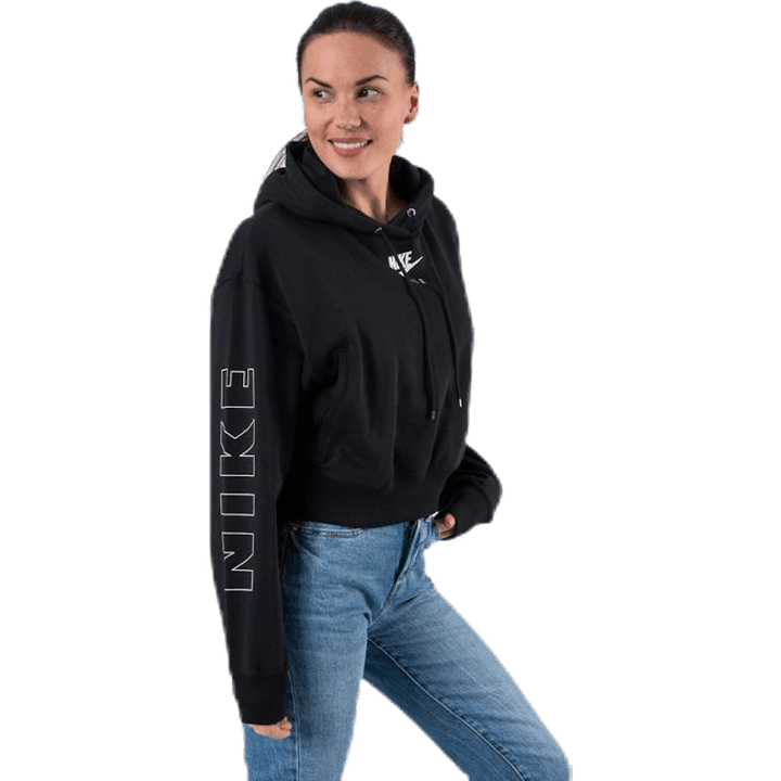 Mikina Air Fleece Hoodie Black