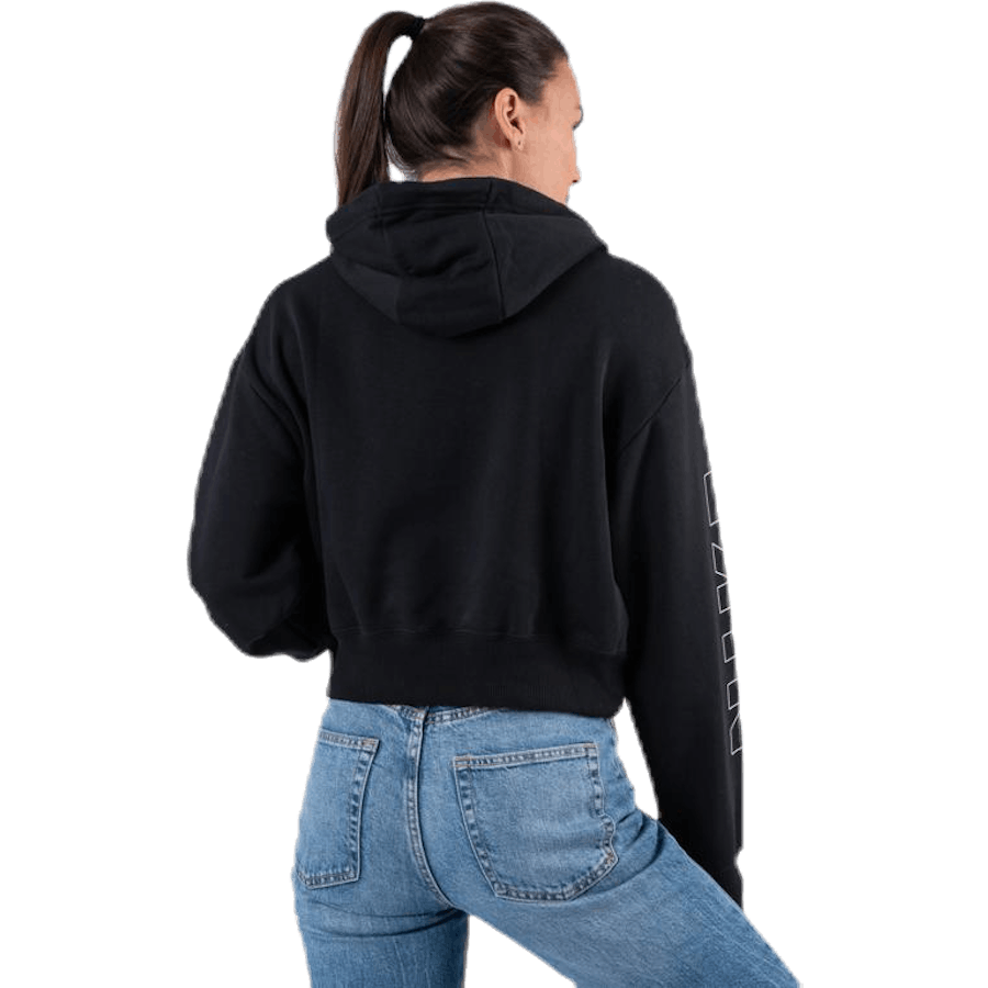 Mikina Air Fleece Hoodie Black