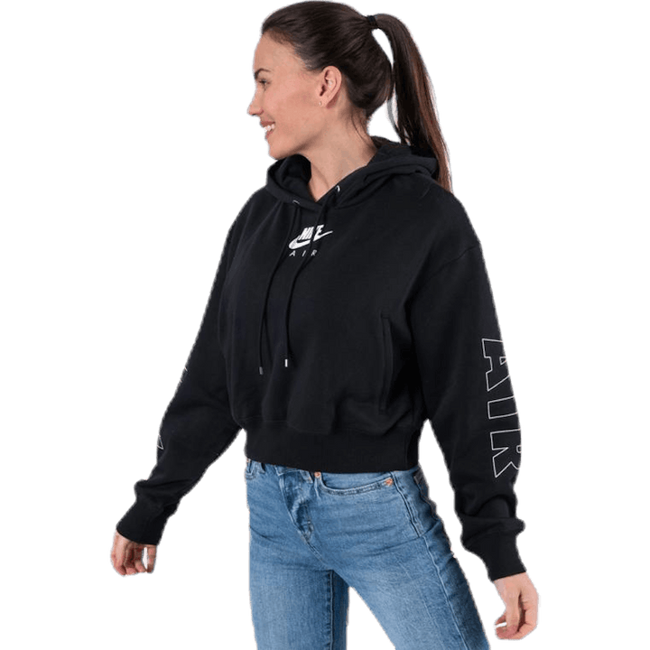 Mikina Air Fleece Hoodie Black