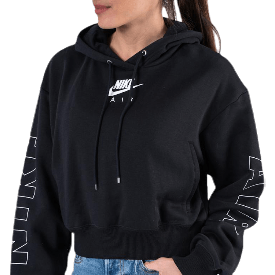 Mikina Air Fleece Hoodie Black