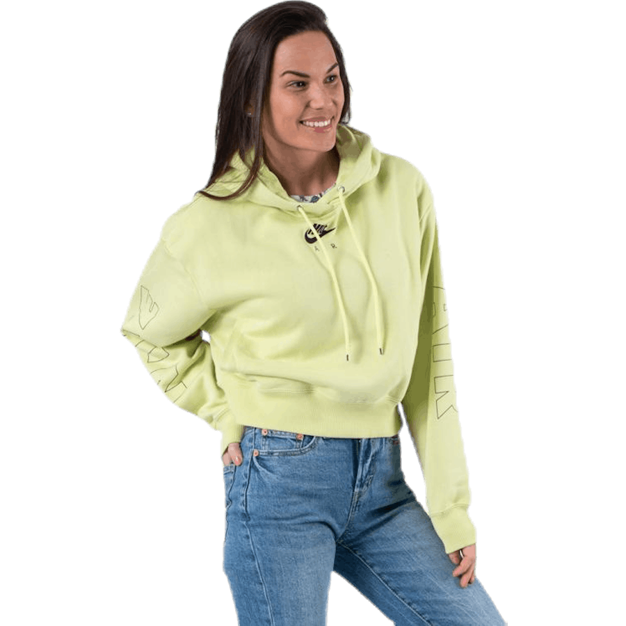 Air Fleece mikina s kapucí Green