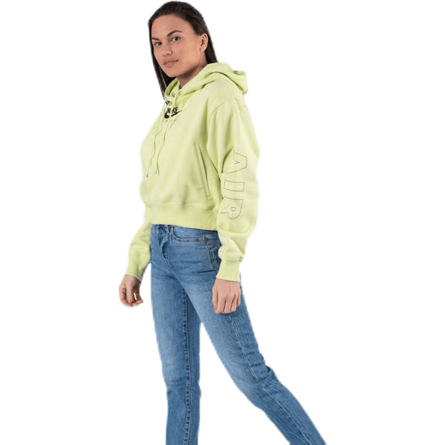 Air Fleece mikina s kapucí Green