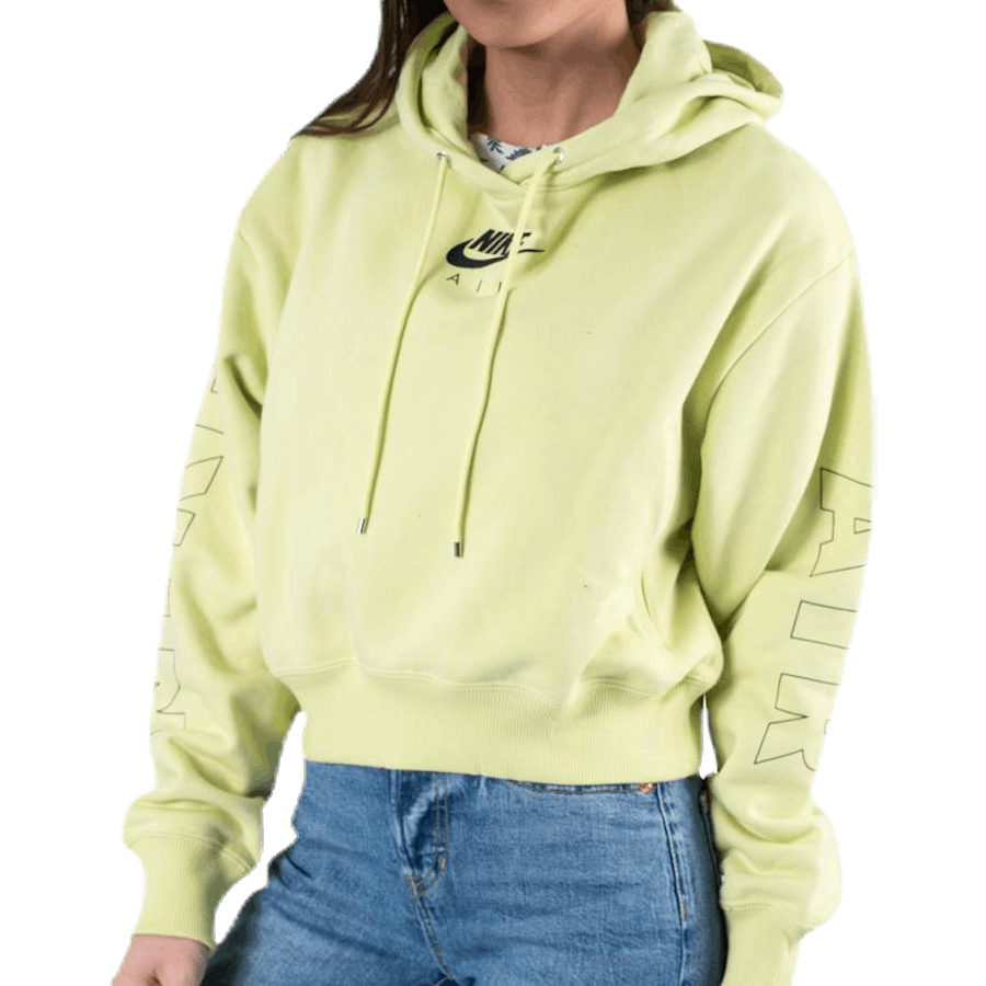Air Fleece mikina s kapucí Green
