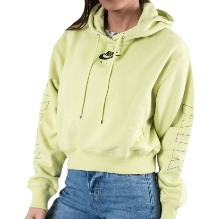 Air Fleece mikina s kapucí Green