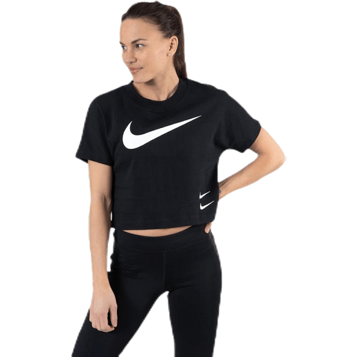 Nsw Swoosh Top Ss White/Black