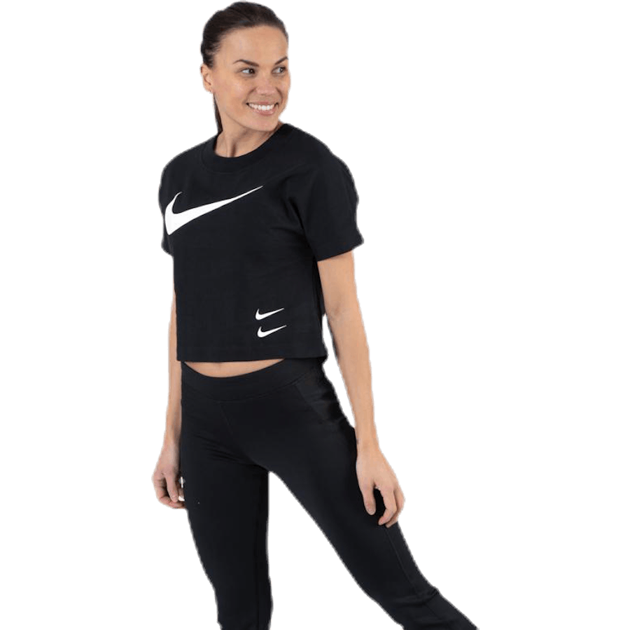 Nsw Swoosh Top Ss White/Black