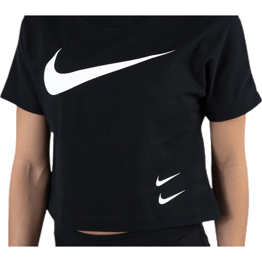 Nsw Swoosh Top Ss White/Black