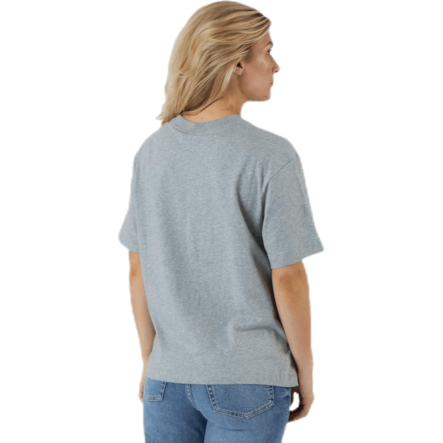 Nsw Essential Ss Bf Top White/Grey