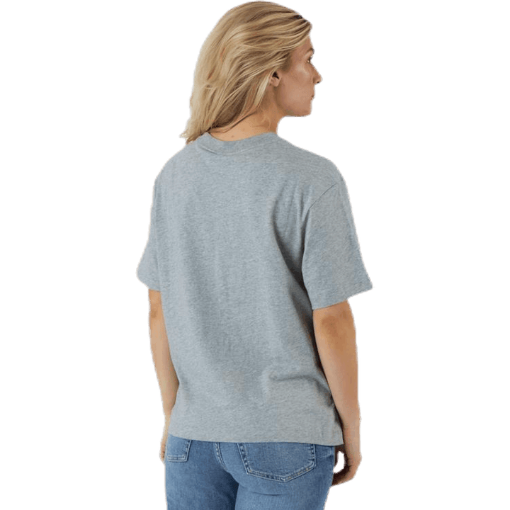 Nsw Essential Ss Bf Top White/Grey