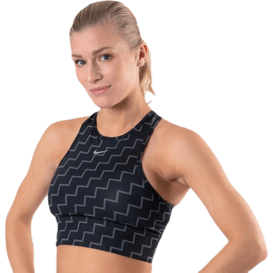 Medium Pad Bra High Neck Neo Black
