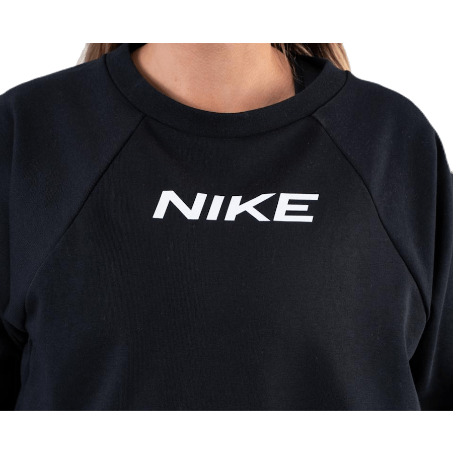 Essential Fleece Crew Plus White/Black