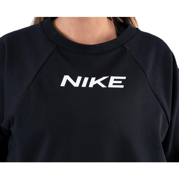 Essential Fleece Crew Plus White/Black