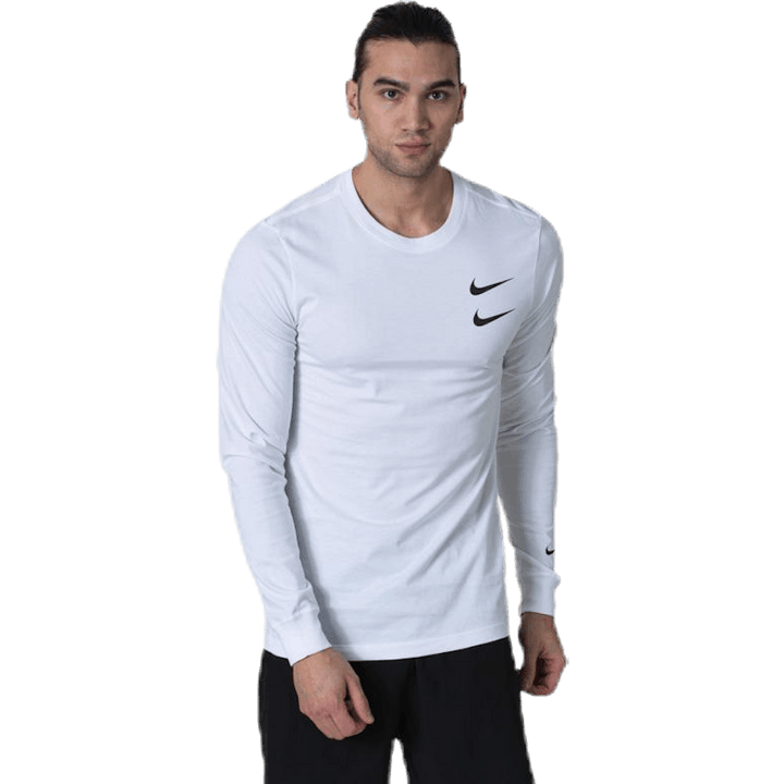 T-shirt Swoosh Ls Branco