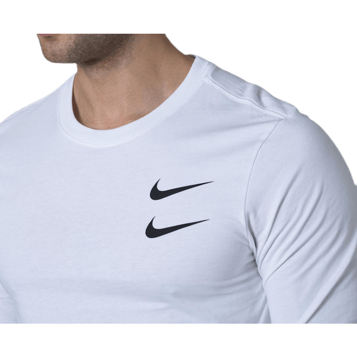 T-shirt Swoosh Ls Branco