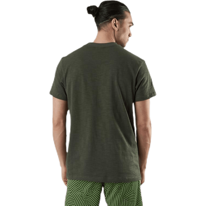 Nsw Me Top Ss Ltwt Mix Brown