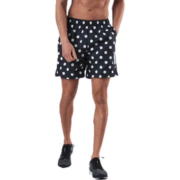 Nsw Jdi Short Wvn Aop Nero
