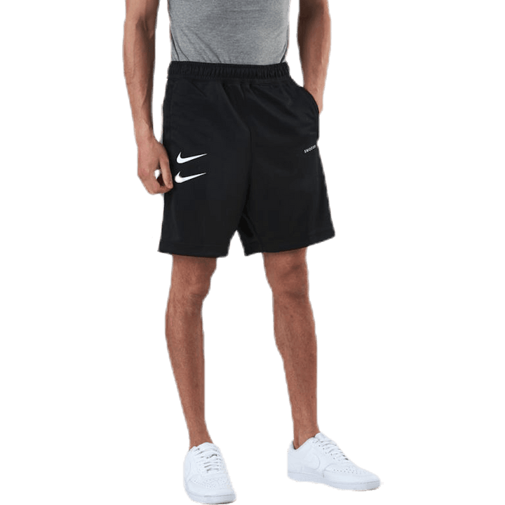 Nsw Swoosh Short Pk Bianco/Nero