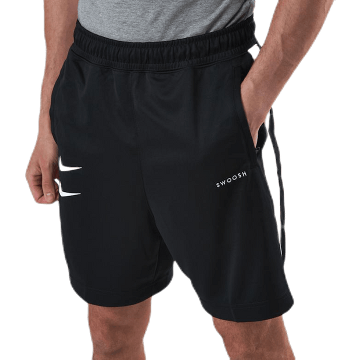 Nsw Swoosh Short Pk Bianco/Nero