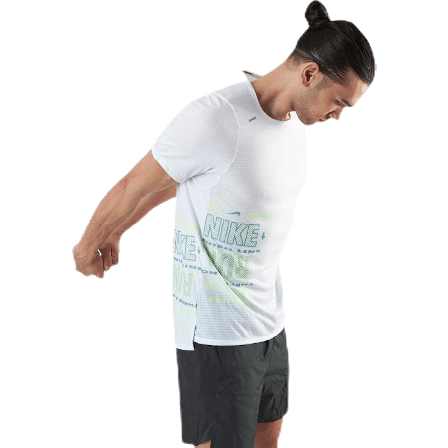 Haut Wild Run Rise 365 Gris/Jaune