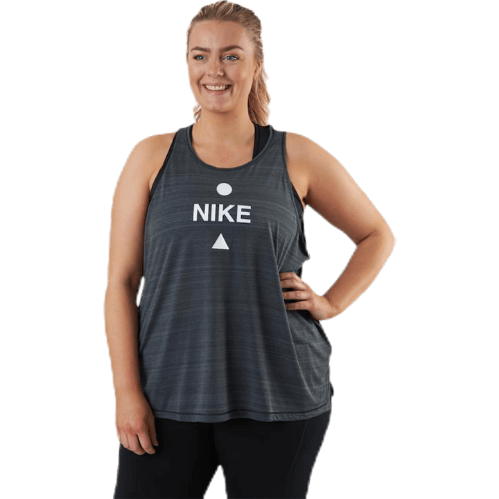 Icon Clash Tank Plus Black/Grey