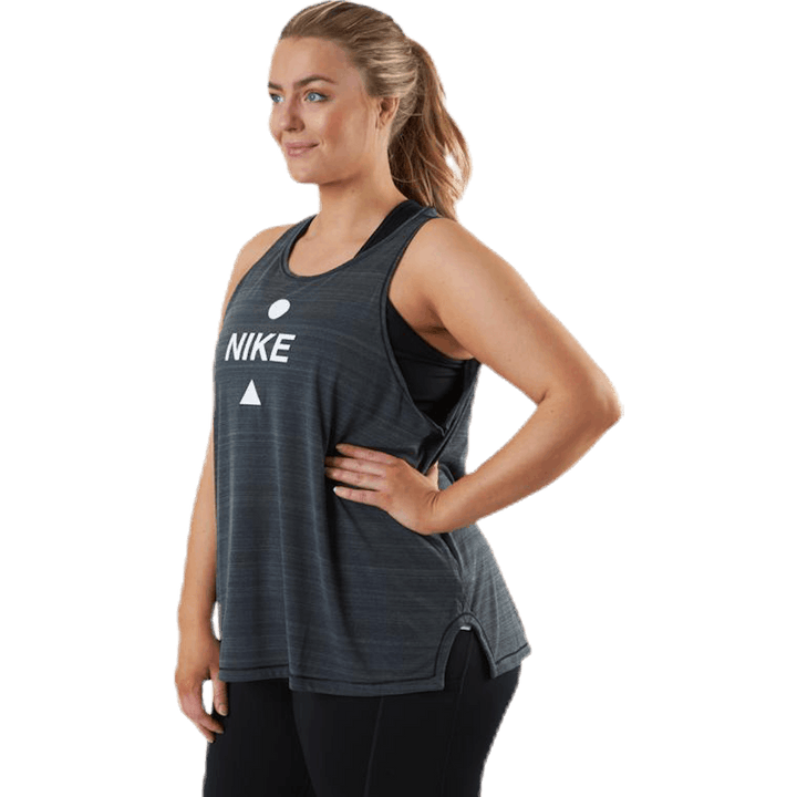 Icon Clash Tank Plus Black/Grey
