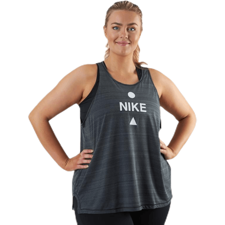 Icon Clash Tank Plus Black/Grey