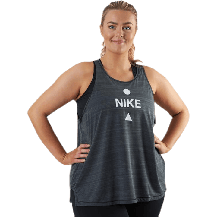 Icon Clash Tank Plus Black/Grey
