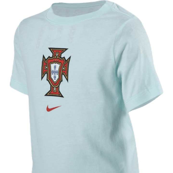 Portugal Tee Evergreen Crest Junior White