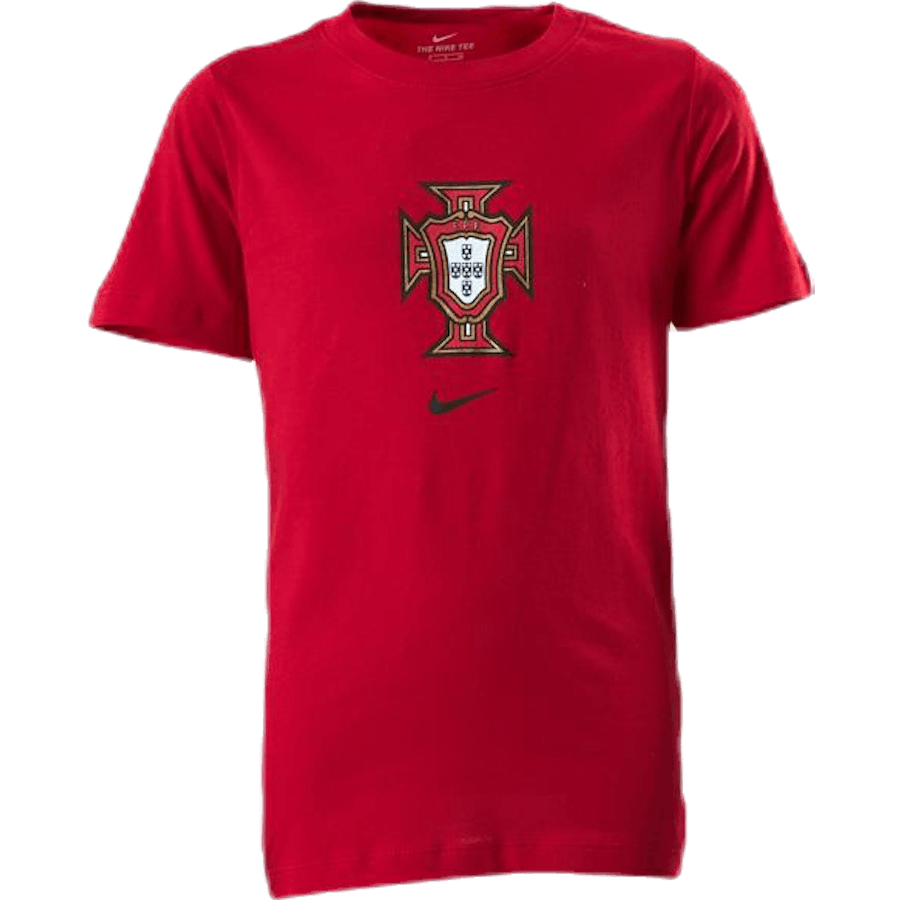 Portugal Tee Evergreen Crest Junior Red