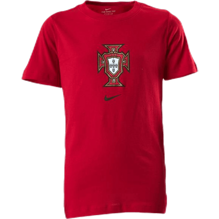 Portugal Tee Evergreen Crest Junior Red