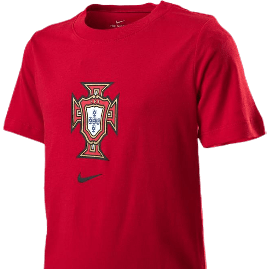 Portugal Tee Evergreen Crest Junior Red