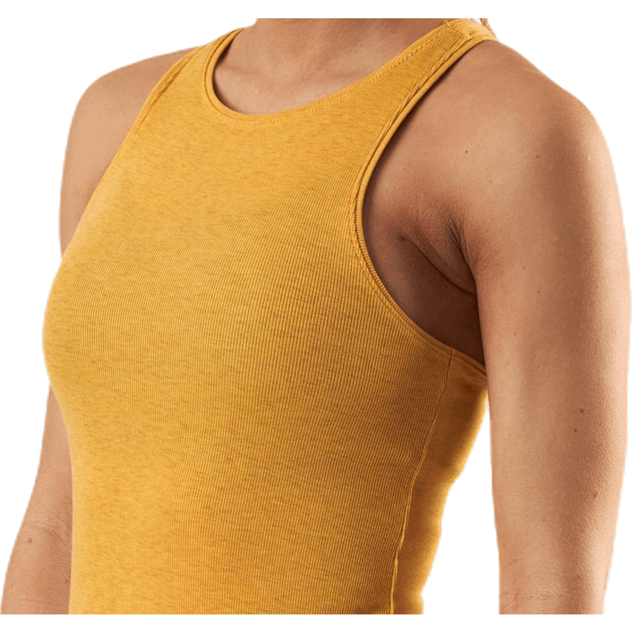 Yoga Luxe Rib Tank Yellow
